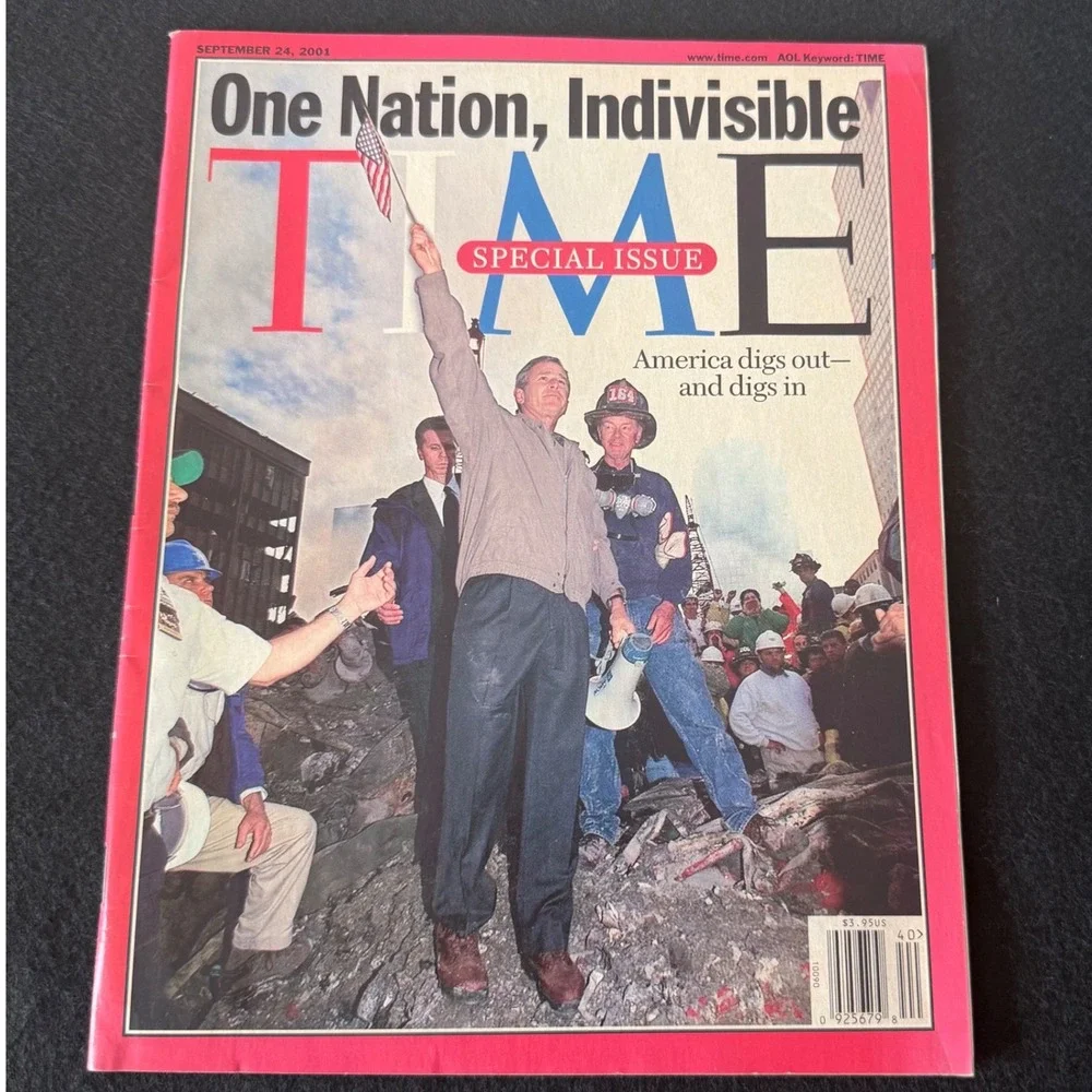 TIME Magazine September 24 2001 One Nation‎ Indivisible 9/11 Issue